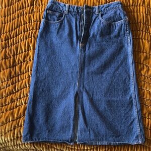 Liz Claiborne Jean Skirt